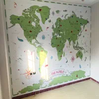 نیرو جوان کار کاغذ دیواری