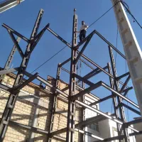 پیمانکاری وشراکت در ساخت،، جوشکاری اسکلت، اجرا سقف