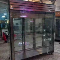 یخچال طرح چوب