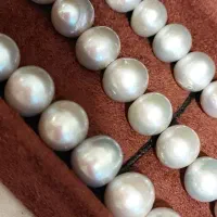 مروارید کمیاب دریا نقره ای .طبیعی اب.شور.گردنبند|جواهرات|تهران, دبستان|دیوار
