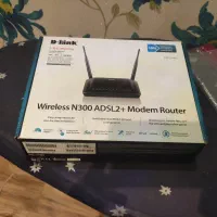 مودم روتر Wireless N300 در حد نو، سالم