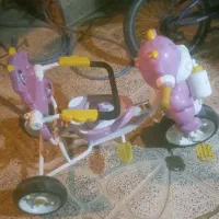 سه چرخه مخصوص بچه واسه راه رفتن  دخترانه