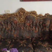 مبل سلطنتی 9نفره ویک ساعت ایستاده|مبلمان خانگی و میز عسلی|اندیشه, اندیشه فاز ۴|دیوار