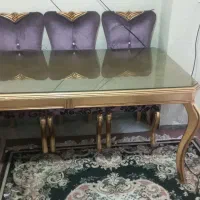 میز نهار خوری ۸نفره|میز و صندلی غذاخوری|تهران, دهم فروردین|دیوار