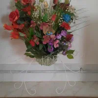 فرفوژه همراه با گل های داخلش|گل مصنوعی|گرمسار, |دیوار