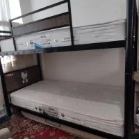 تخت خواب  دو طبقه با تشک مناسب کودک و نوجوان|تخت و سرویس خواب|تهران, ارجمندی راد|دیوار