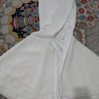 شنل خز دار پشمالو عروس کاملا سالم و تمیز و نو