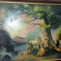 تابلو رنگ روغن|تابلو، نقاشی، عکس|ورامین, ورامین|دیوار