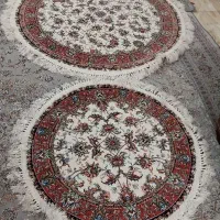 قالیچه گرد دو عدد