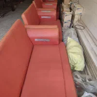 مبل راحتی چرمی کارکرده سالم