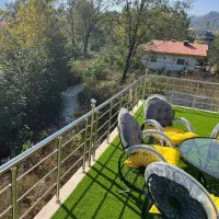 اجاره عمارت استخر دار تراس روبه رودخانه 022|اجارهٔ کوتاه‌مدت ویلا و باغ|رشت, شهرک احمد خمینی|دیوار