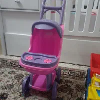 کامیون و کالسکه اسباب بازی