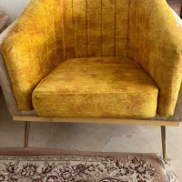 مبل راحتی ۷ نفره دو رنگ