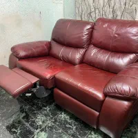 مبل ریلکسی چرم واقعا طبیعی(مالزی)