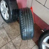 رینگ و لاستیک ودرب جیلی امگرند کامل|قطعات یدکی و لوازم جانبی|خاوران, |دیوار