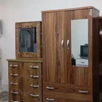 کمد بزرگ سفارشی ساز و آینه دراور ارتفاع بلند