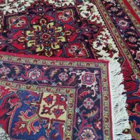 یک جفت فرش دستباف اعیان ۶متری هریس نقشه تاجری|فرش|بستان آباد, |دیوار