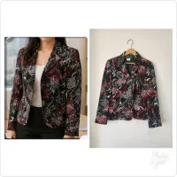 کت کرپ استر دار زنانه