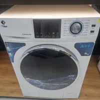 سلام لباسشویی 9 کیلویی سفید جی سان صفر هست