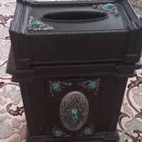 جادستمال کاغذی و سطل