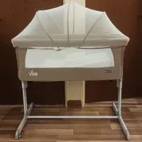 تخت کنار مادر دلیجان مدل ویرا + تشک آنتی رفلاکس