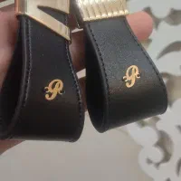سر کلیدی چرم طلا