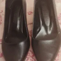 کفش مجلسی زنانه پاشنه ۵سانت رنگ ساده شیک تبریزی