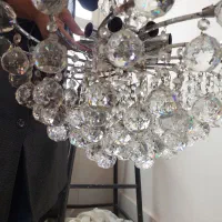 فوری لوستر کریستالی ۸ شعله روشنایی