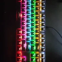 کیبورد مکانیکال سوییچ آبی|قطعات و لوازم جانبی رایانه|اردبیل, |دیوار