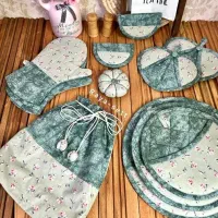 سرویس آشپزخانه عروس|سفره، حوله، دستمال آشپزخانه|اردبیل, |دیوار