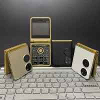 گوشی موبایل 4 چهار سیمکارت تاشو خاص شیک جذاب کمیاب