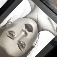 نقاشی سیاه قلم|تابلو، نقاشی، عکس|تهران, نیاوران|دیوار