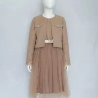 کت سارافون مجلسی جنس شَنِل|لباس|فارسان, |دیوار