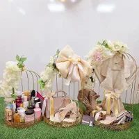 خنچه، تزئین، ظرف خنچه