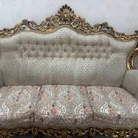 مبل سلطنتی ۹ نفره|مبلمان خانگی و میز عسلی|نسیم‌شهر, |دیوار