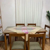 میز ناهار خوری ۶ نفره با صندلی|میز و صندلی غذاخوری|بابلسر, |دیوار