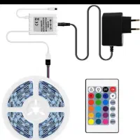 رسیه مولتی کار هفت رنگه پشت جسب دار|ریسه و چراغ تزئینی|قم, چهل درخت|دیوار