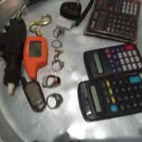 ساعت انگشتر و ماشین حساب