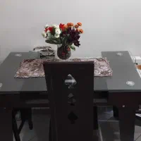 مبل راحتی ۷ نفره و میز وسط و میز نهار خوری ۴ نفره.|مبلمان خانگی و میز عسلی|کوهسار (البرز), |دیوار