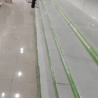 فروش قفسه دو طرفه در حد نو دولایه ضخامت دولایه رنگ
