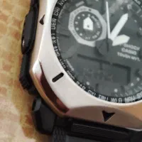 ساعت کاسیو جی شاک دو زمانه قاب فلزی|ساعت|یاسوج, |دیوار