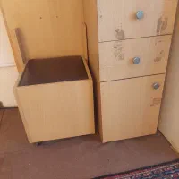 صندلی چرخ خیاطی با کمد
