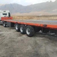 تریلی کفی سه محور|خودرو سنگین|زالیان, |دیوار