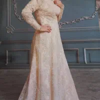 لباس مجلسی طلایی