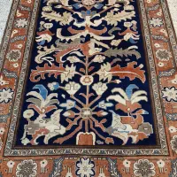 فرش دست‌باف ۶متری آذربایجان طرح خاص پشم و رنگ اعلا