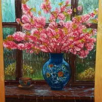 تابلو نقاشی رنگ روغن