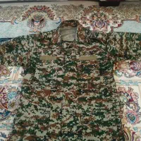 لباس نظامی سبز دیجیتال