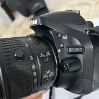 دوربین D5200 نیکون به همراه لنز و کیف