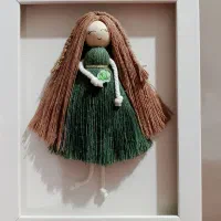 عروسک مکرومه|صنایع دستی و سایر لوازم تزئینی|نظرآباد, نظرآباد|دیوار