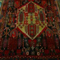 فرش دست باف بلوچی|فرش|کهنوج, |دیوار